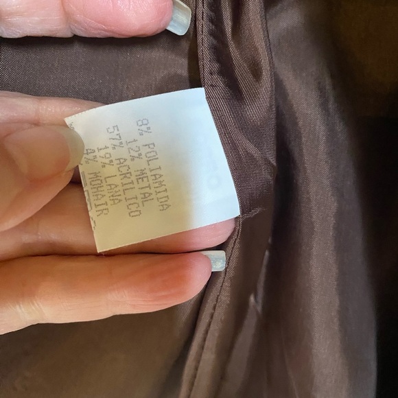 Metallic Tweed Blazer & Corset Set Frayed Hem 6 Elevated Luxury European Style - Picture 11 of 12